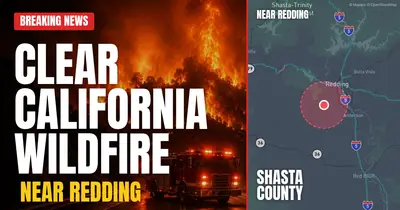 California wildfire reported in Shasta County