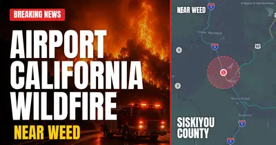 California wildfire reported in Siskiyou County