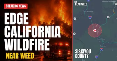 California wildfire reported in Siskiyou County