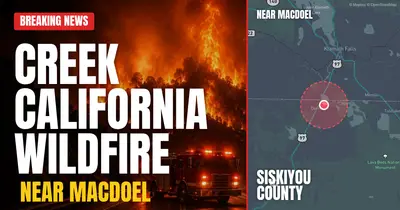 California wildfire reported in Siskiyou County