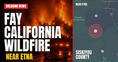California wildfire reported in Siskiyou County