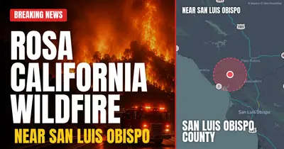 California wildfire reported in San Luis Obispo County