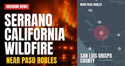 California wildfire reported in San Luis Obispo County
