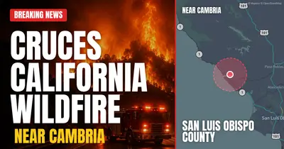 California wildfire reported in San Luis Obispo County