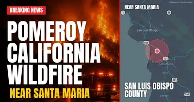 California wildfire reported in San Luis Obispo County