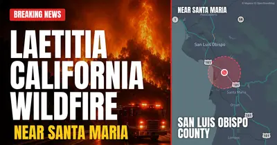 California wildfire reported in San Luis Obispo County