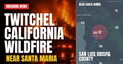 California wildfire reported in San Luis Obispo County