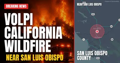 California wildfire reported in San Luis Obispo County