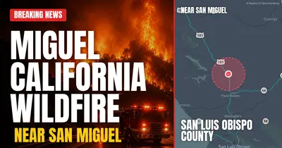 California wildfire reported in San Luis Obispo County