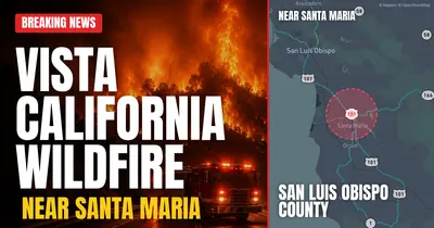 California wildfire reported in San Luis Obispo County