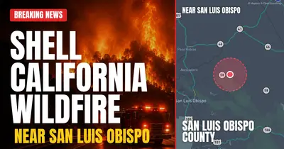 California wildfire reported in San Luis Obispo County