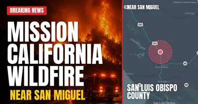 California wildfire reported in San Luis Obispo County