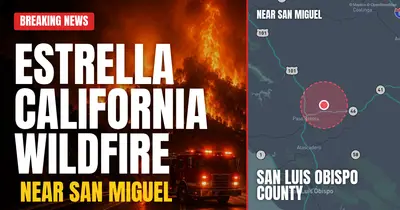 California wildfire reported in San Luis Obispo County