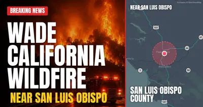 California wildfire reported in San Luis Obispo County