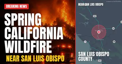 California wildfire reported in San Luis Obispo County