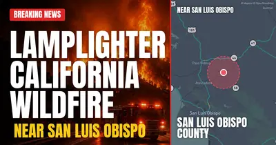 California wildfire reported in San Luis Obispo County