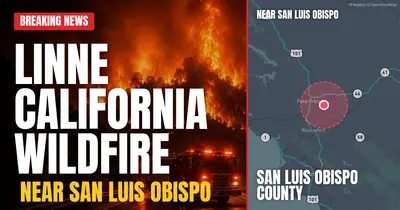 California wildfire reported in San Luis Obispo County