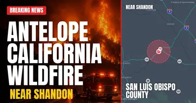 California wildfire reported in San Luis Obispo County