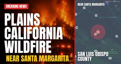 California wildfire reported in San Luis Obispo County