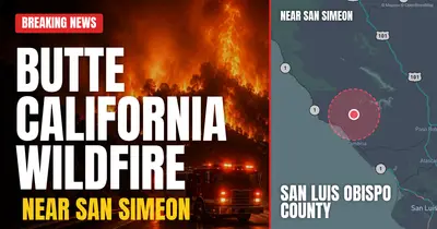California wildfire reported in San Luis Obispo County