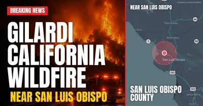 California wildfire reported in San Luis Obispo County