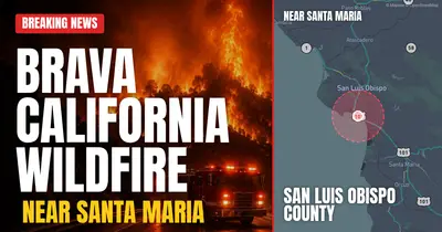 California wildfire reported in San Luis Obispo County