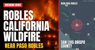 California wildfire reported in San Luis Obispo County