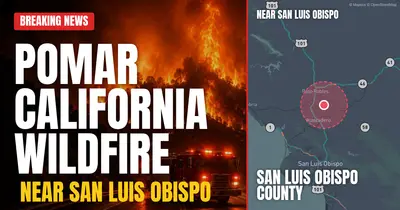 California wildfire reported in San Luis Obispo County