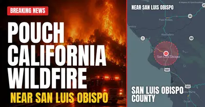 California wildfire reported in San Luis Obispo County