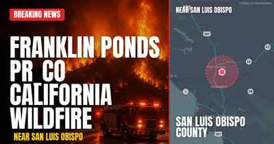 California wildfire reported in San Luis Obispo County