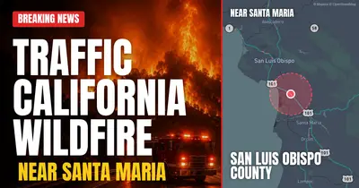 California wildfire reported in San Luis Obispo County