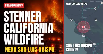 California wildfire reported in San Luis Obispo County