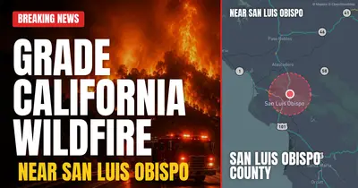 California wildfire reported in San Luis Obispo County