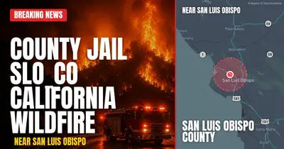 California wildfire reported in San Luis Obispo County