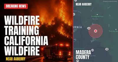 California wildfire reported in Madera County