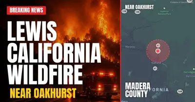 California wildfire reported in Madera County