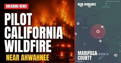 California wildfire reported in Mariposa County