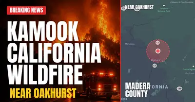 California wildfire reported in Madera County