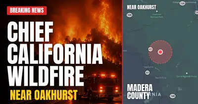 California wildfire reported in Madera County