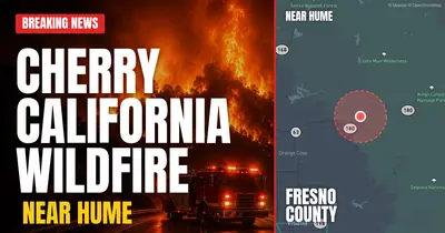 California wildfire reported in Fresno County