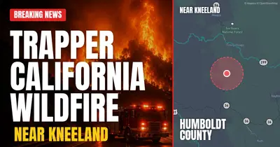 California wildfire reported in Humboldt County