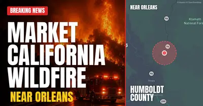 California wildfire reported in Humboldt County