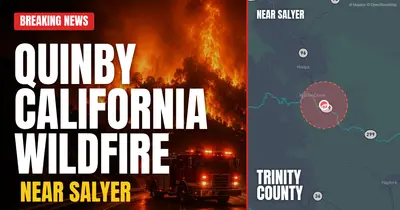 California wildfire reported in Trinity County