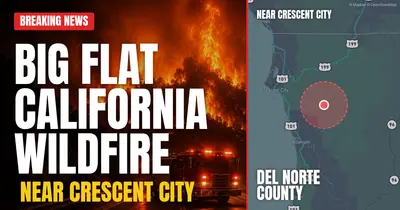 California wildfire reported in Del Norte County