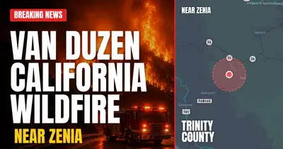 California wildfire reported in Trinity County