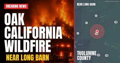 California wildfire reported in Tuolumne County
