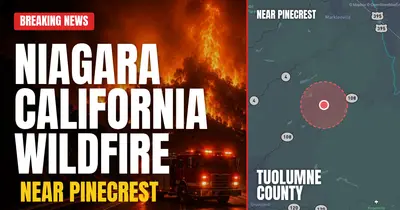 California wildfire reported in Tuolumne County