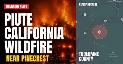 California wildfire reported in Tuolumne County