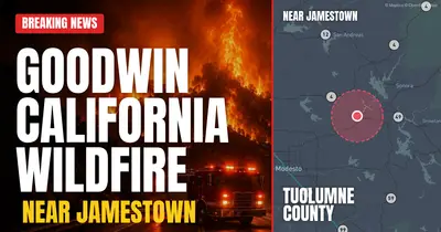 California wildfire reported in Tuolumne County