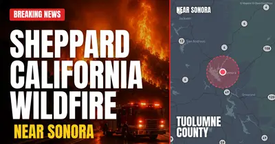 California wildfire reported in Tuolumne County